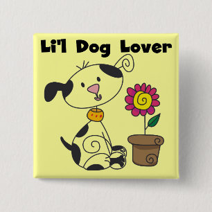 Dalmation Hundeliebhaber-T-Shirts und Geschenke Button