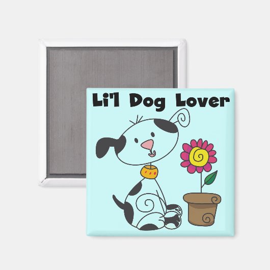 Dalmation Hundeliebhaber-T-Shirts und Geschenke Magnet (Vorderseite/Rückseite)