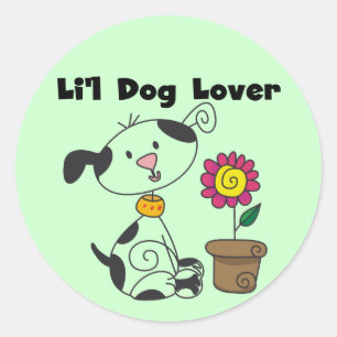 Dalmation Hundeliebhaber-T-Shirts und Geschenke Runder Aufkleber