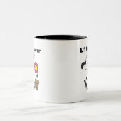 Dalmation Hundeliebhaber-T-Shirts und Geschenke Zweifarbige Tasse (Mittel)