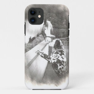 Dalmation Hundtransportwagen mit Pferd Case-Mate iPhone Hülle