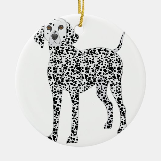 Dalmation Keramikornament (Vorne)