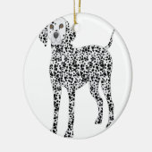 Dalmation Keramikornament (Links)