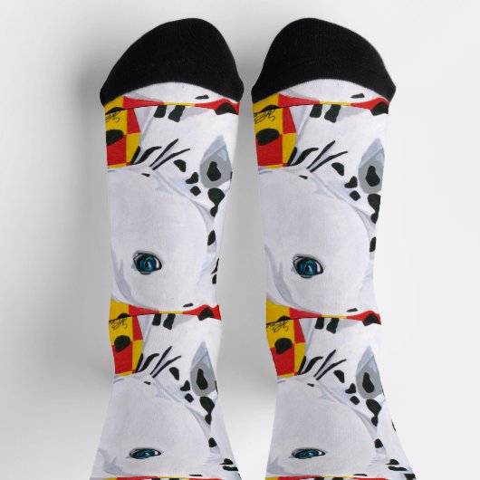 Dalmation Socken (Oben)