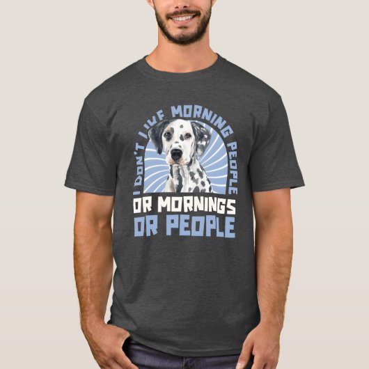 Dalmations Dogs Retrofreunde T-Shirt (Vorderseite)