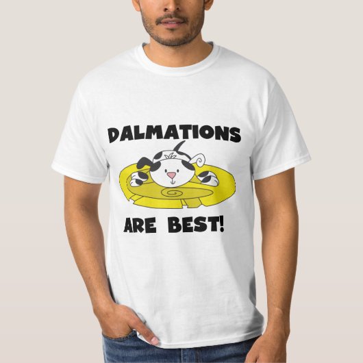 Dalmations sind beste T - Shirts und Geschenke (Vorderseite)