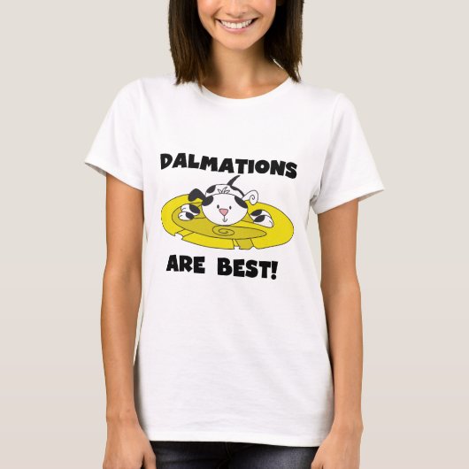 Dalmations sind beste T - Shirts und Geschenke (Vorderseite)