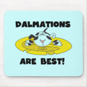 Dalmations sind beste T - Shirts und Geschenke Mousepad (Vorne)