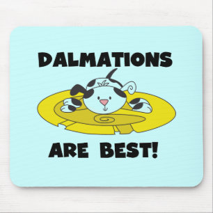 Dalmations sind beste T - Shirts und Geschenke Mousepad