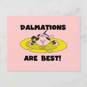 Dalmations sind beste T - Shirts und Geschenke Postkarte