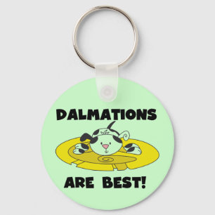 Dalmations sind beste T - Shirts und Geschenke Schlüsselanhänger
