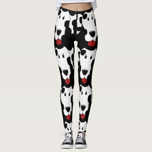 DALMATIONSDOG YOGA PANTS LEGGINGS (Vorderseite)