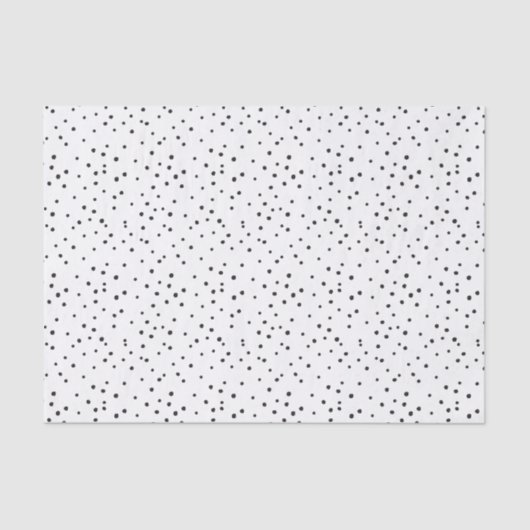 DALMATISIERUNGSPOTS niedlicher Spaß modern minimal Seidenpapier (Vorderseite)