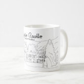 Dalmunzie-Schloss Kaffeetasse (VorderseiteRechts)