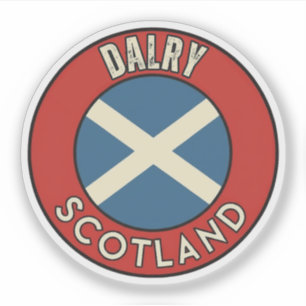 Dalry, Schottland Aufkleber