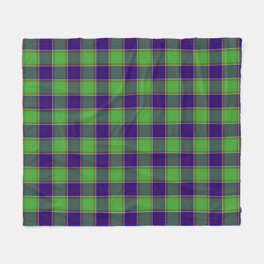 Dalrymple Kariert Fleecedecke (Vorderseite (Horizontal))