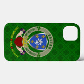 Dalton Irish Shield & Claddagh Personalisiert Case-Mate iPhone Hülle (Rückseite (Horizontal))