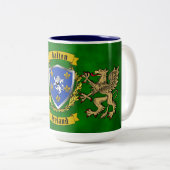 Dalton Irish Shield & Griffins Zweifarbige Tasse (VorderseiteRechts)