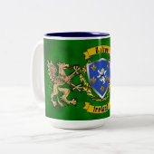 Dalton Irish Shield & Griffins Zweifarbige Tasse (Vorderseite Links)