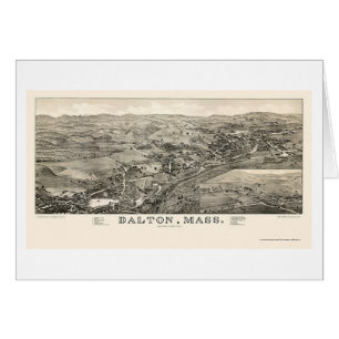 Dalton, panoramische Karte MAs - 1884