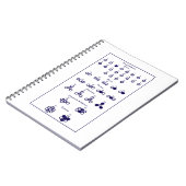 Dalton Periodic Tabelle Notizblock (Linke Seite)