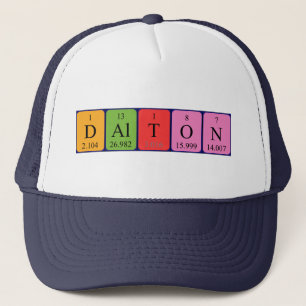 Dalton Periodischer Tabellenname Truckerkappe