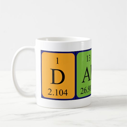 Dalvin Periodenname Tasse (Links)