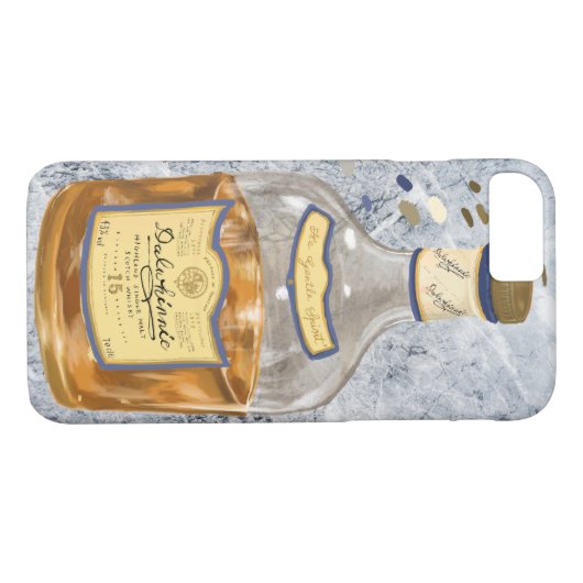 DALWHINNIE Whiskyillustration Case-Mate iPhone Hülle (Rückseite (Horizontal))