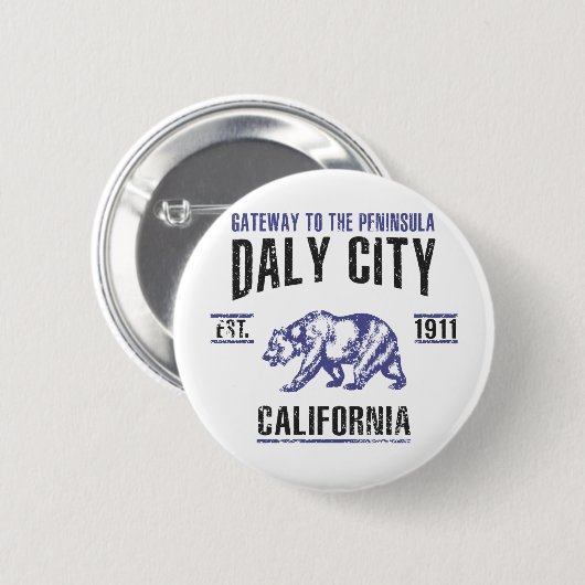 Daly City Button (Vorne & Hinten)