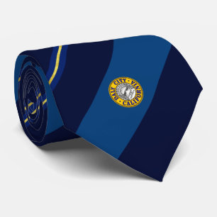 Daly City (Kalifornien) Stadtflagge Neck Tie Krawatte