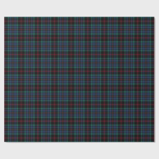 Daly Clan Tartan Irish Kariert Pattern Geschenkpapier (Flach)