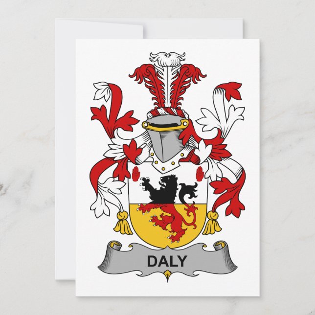Daly Familienwappen (Vorderseite)
