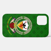 Daly Irish Shield & Claddagh Personalisiert Case-Mate iPhone Hülle (Rückseite (Horizontal))