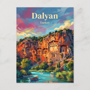 Dalyan - Felsgräber Türkei Postkarte