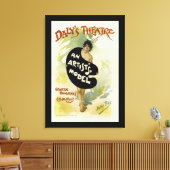 Daly's Theater ~ Ein Kunstmodell Leinwanddruck (Insitu (Wohnzimmer))