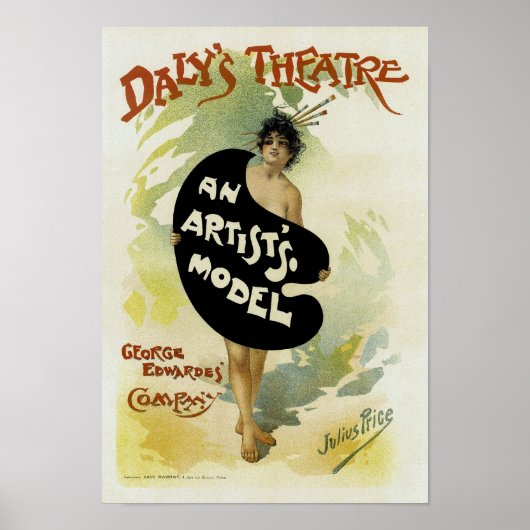 Daly's Theater ~ Ein Kunstmodell Poster (Vorne)