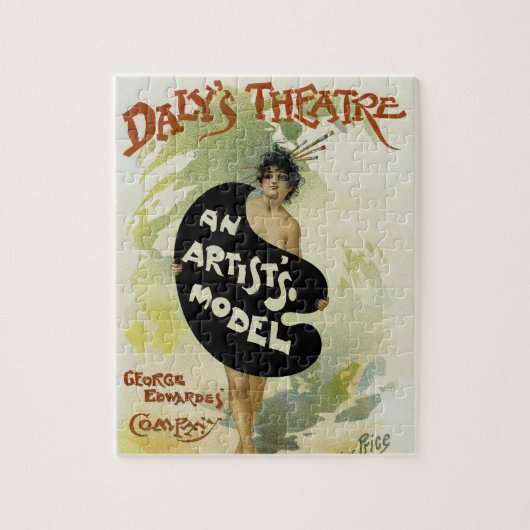 Daly's Theatre ~ Ein Modell des Künstlers Puzzle (Vertikal)