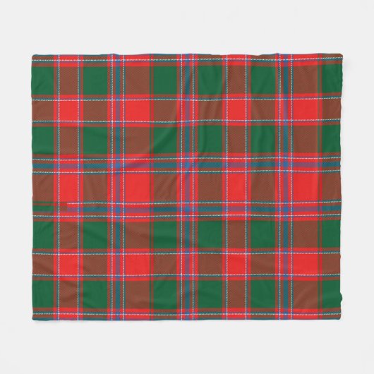 Dalzell Kariert Fleecedecke (Vorderseite (Horizontal))