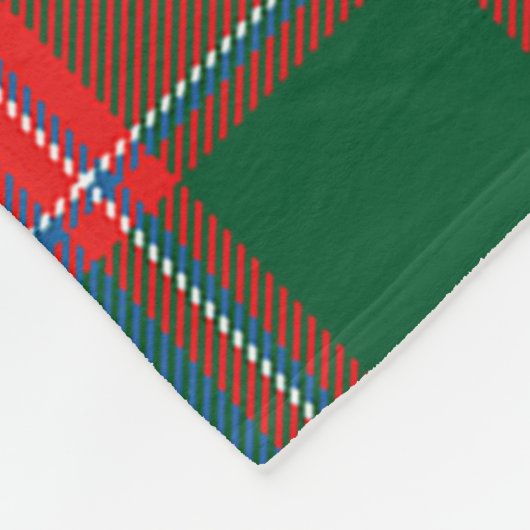 Dalzell Kariert Fleecedecke (Ecke)