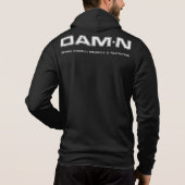 DAM+N Black Hoodie (Rückseite)