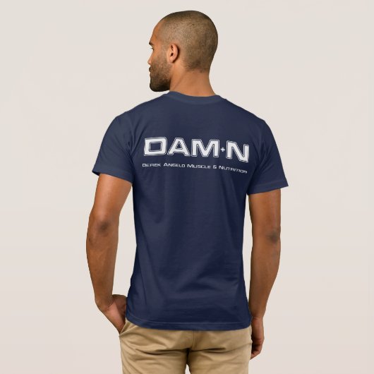 DAM+N Navy-T - Shirt (Schwarz voll)