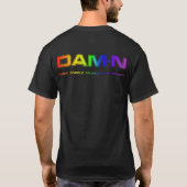 DAM+N Prix Dark T-Shirt (Rückseite)