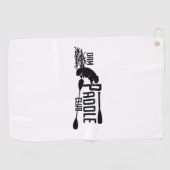 DAM PADDLE CLUB GOLF (CANOE KAYAK) TOWEL GOLFHANDTUCH (Horizontal)