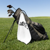 DAM PADDLE CLUB GOLF (CANOE KAYAK) TOWEL GOLFHANDTUCH (Gras)