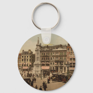 Dam Square, Amsterdam, Niederlande Schlüsselanhänger