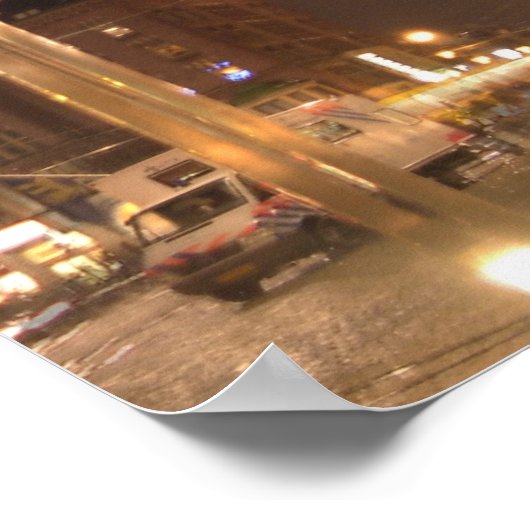 Dam Square Poster (Ecke)