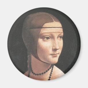 Dama con ermellino Da Vinci Magnet