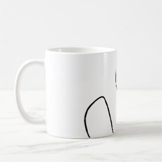 Dama con los labios fucsias kaffeetasse