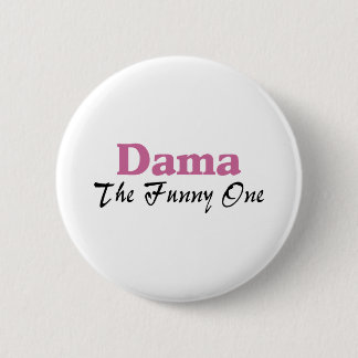 Dama das lustige button