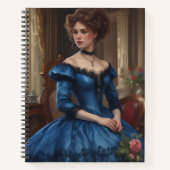 Dama de Azul Notizblock (Vorderseite)